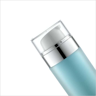 30ml 50ml Lotion Cosmetic Airless Bottle PMMA Bottle Double Wall Round Big Collar
