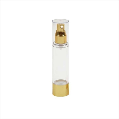 Aluminum Pump Base Cosmetic Airless Bottle 15ml 30ml 50ml Airless Pump Bottle