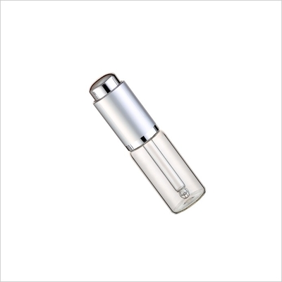 7ml 8ml 10ml 12ml 15ml Cosmetic Glass Bottle Silver Press Dropper Cap