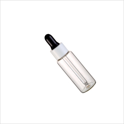 Transparent Glass Essence Oil Bottle Plastic Dropper Cap 5ml 7ml 8ml 10ml 12ml 15ml 20ml 25ml 30ml