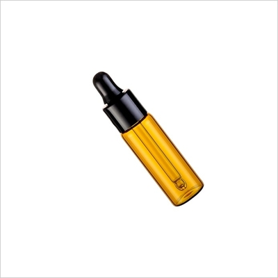 Amber Glass Dropper Bottle Essence Oil Black Dropper Cap 2.5ml 3ml 4ml 5ml 7ml 8ml 10ml