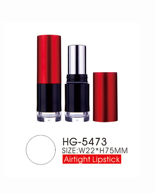 Airtight Lipstick Tube Case Twist Off Cap Liquid Lipstick Tubes 22mm 75mm