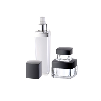 Square Hair Gel Cosmetic Cream Jar Personal Care Face Eye Cream Jar
