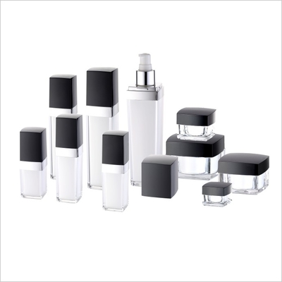 Square Hair Gel Cosmetic Cream Jar Personal Care Face Eye Cream Jar