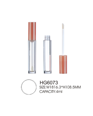 Recycled Empty Lip Gloss Bottle 4ml Empty Lip Gloss Cases Cylinder
