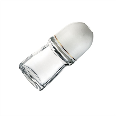 Essential Oil Perfume Plastic Roll On Bottle Clear 50ml Glass Roll On Deodorant Bottle With Lid