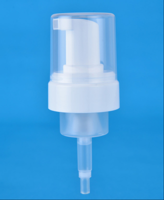 43mm Neck 43-410 Foam Pump With Clear Cap 0.8CC Output