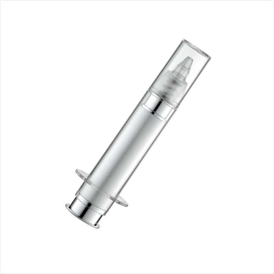 10ml Syringe Bottle Double Wall Eye Cream bottle Airless Pump Bottle