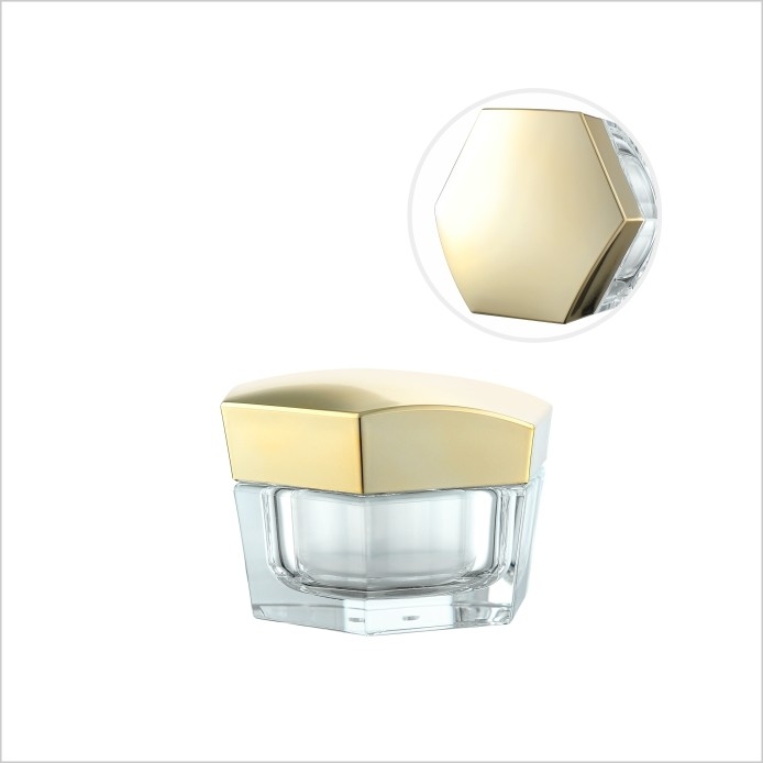 30g 50g Luxury Acrylic cream jar for Cosmetic Skincare Packaging Cream Jars