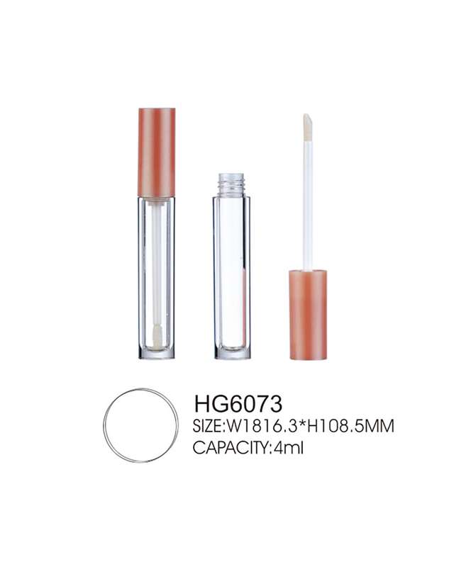 Recycled Empty Lip Gloss Bottle 4ml Empty Lip Gloss Cases Cylinder