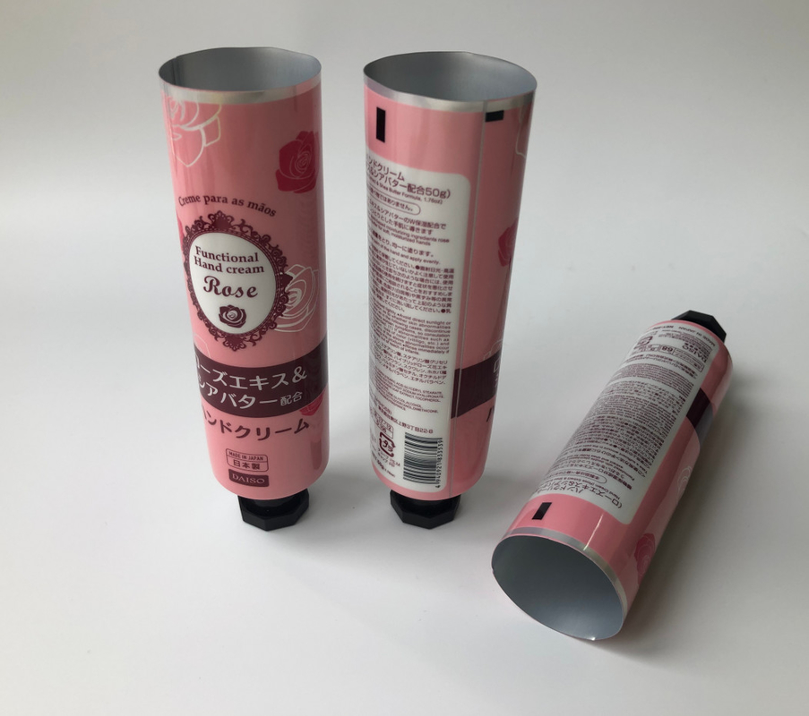 Abl Cosmetic Plastic Laminated Aluminum Tube Cosmetic Packaging Hand Cream Tube
