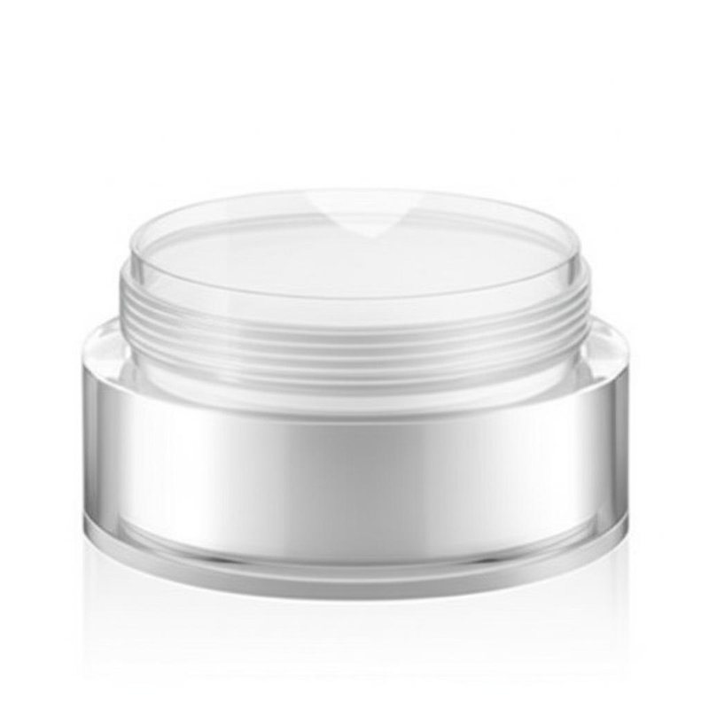 Round Cosmetic Cream Jar with Custom-made Colour and PP Inner Bottle Material for Skin Care Cream