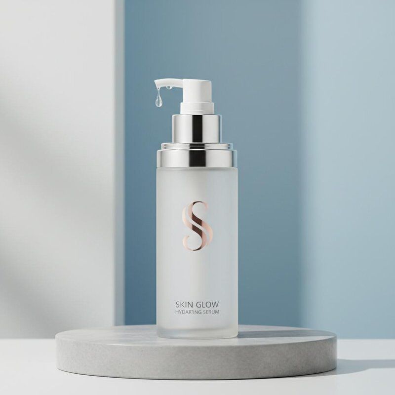 200ml Cosmetic Airless Bottle with Hot Stamping Logo and Leak Proof Design for Skincare Packaging